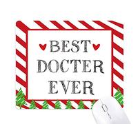 Beauty Gift Meilleur Docteur jamais Citer Profession Tapis de Souris Canne de noël du Tapis.