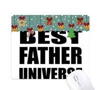 Beauty Gift Meilleur père père Univers Festival cite Tapis de Souris en Jeu - Office Mat noël