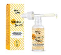 BEAUTY GLAM Sérum pour le visage pour une peau et un teint éclatants, végétalien, sans silicone, sans colorant ni parfum, fabriqué en Allemagne, sérum à la vitamine C, 30 ml