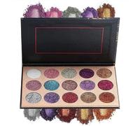 BEAUTY GLAZED 15 Colours Long Lasting Glitter Eyeshadow Palette Eyeshadow Shimmer Shiny Make-Up