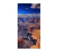 Beauty Grand Canyon Couverture de porte Bannière 90 x 180 cm Bannières de fête Panneau de bienvenue saisonnier Décoration verticale à suspendre pour porche, entrée, jardin