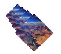 Beauty Grand Canyon Lot de 4 cartes parfumées à suspendre pour voiture, aromathérapie, armoire, salle de bain, voiture, miroir intérieur