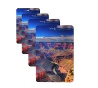 Beauty Grand Canyon Lot de 4 cartes parfumées à suspendre pour voiture, aromathérapie, armoire, salle de bain, voiture, miroir intérieur
