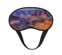 Beauty Grand Canyon - Masque de sommeil pour les yeux pour dormir sur le côté, masque occultant pour homme et femme, masque de sommeil sans pression, doux, respirant, confortable pour dormir la nuit