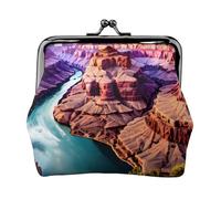 Beauty Grand Canyon Porte-monnaie vintage avec boucle Motif Grand Canyon, noir, One Size, Vintage