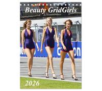 Beauty Grid Girls 2026 (Tischkalender 2026 DIN A5 hoch), CALVENDO Monatskalender: Unser Kalender Beauty Grid Girls mit sexy Frauen von der Motorrad WM und IDM!