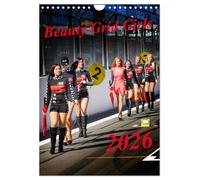 Beauty Grid Girls (Wandkalender 2026 DIN A4 hoch), CALVENDO Monatskalender: Unser Kalender Beauty Grid Girls mit sexy Frauen von der Motorrad WM und IDM!