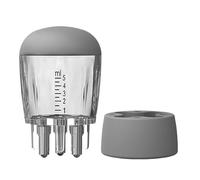 Beauty Head Massager - Tidy Liquid Distribution, 2 Inch External Portable Cylinder, Weatherproof Component, Durable White Polymer Fastener | Soothing Aid For Girls & Wives