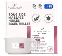 Beauty Image Strawberry Champagne Hot Oil Body Massage Candle