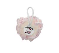 BEAUTY IN THE AIR - Fleur de Douche Bébé 15×15 cm - Éponge Douce Multi-Usage Lavable - Accessoire Bain, Shampooing, Massage - Lavage Corps, Visage - Enfant Fille, Garçon - Produit Officiel Sanrio