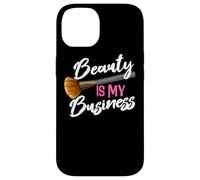 Beauty is My Business Beauté MUA Esthéticienne Maquilleuse Coque pour iPhone 14