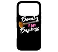 Beauty is My Business Beauté MUA Esthéticienne Maquilleuse Coque pour iPhone 17 Pro