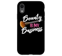 Beauty is My Business Beauté MUA Esthéticienne Maquilleuse Coque pour iPhone XR