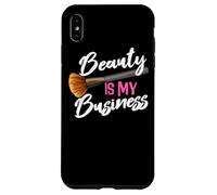 Beauty is My Business Beauté MUA Esthéticienne Maquilleuse Coque pour iPhone XS Max