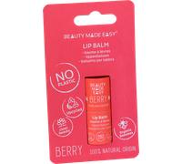BEAUTY MADE EASY Paper Tube Lip Balm - Berry