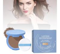 Beauty Powder Cake for Makeup Hold, Dirctychop Matte Perfection Pressed Powder, Oil Control Face Pressed Powder, Waterproof Long Lasting Finishing Compacto (#8)