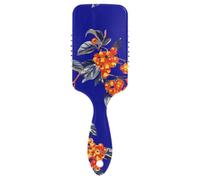 Beauty Rowanberry Fruit Royal Blue Brosse à cheveux pour cheveux fins humides et secs avec poignée ergonomique cepillo para cabello