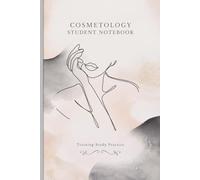 Beauty School Notebook: Cosmetology Notes for Students: Beauty School Training&Study