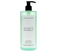 Beauty Space Body Wash - Sea Salt and Waterlily by BeautySpace for Unisex - 16.91 oz Body Wash