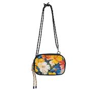 Beauty Spring Flowers Puerto Rico Flor De Maga_75792_3 Mini sacs à bandoulière pour femmes tendance avec sangle réglable Sac à bandoulière pour faire du shopping