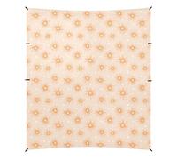 Beauty Sunflower Star Blush Stable Tente de plage UPF50+ Imperméable Portable Sun Shelter avec pelle à sable, sacs de sable pour voyage en famille