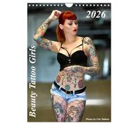 Beauty Tattoo Girls 2026 (Wandkalender 2026 DIN A4 hoch), CALVENDO Monatskalender: Unser Kalender Beauty Tattoo Girls mit hinreißenden TattooModels kunstvoll in Szene gesetzt.