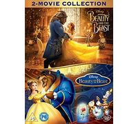 Beauty & The Beast Live Action/Animated Doublepack NEW DVD 2017