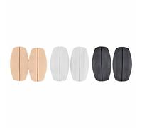 Beauty Tools Coussinets d'épaules en silicone souple pour femme - Avec perforations - Protection antidérapante - Rembourrage confortable