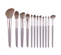 Beauty Tools Foundation Set de pinceaux for fard à paupières Slant Cut 12 pinceaux de maquillage complets