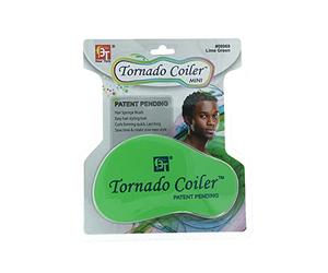 Beauty Town Tornado Coiler Mini Brosse éponge Vert citron 10 mm (09969) 21 g