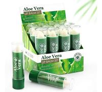 Beauty4Britain 36 x Baume à Lèvres Aloe Vera Taille Complète 3 Boîtes x 12 pcs Vente en Gros Unisexe