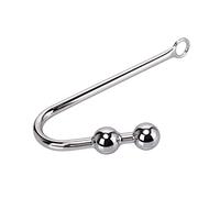 Beauty7 BDSM Heavy Duty Acier Inoxydable Crochet Anus Anal Hook Trainer Bondage Hook Ball Masseur Corde Anus Butt Plug Unisexe Fétiche Sex Toy
