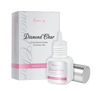 Beauty7 Professionnel Colle 1 Sec Transparent Gel Instantané Pour Extension de Cils 5ml Coloré Seche Rapide Cils a Cils Glue Semi Perm Cils DIAMOND CLEAR