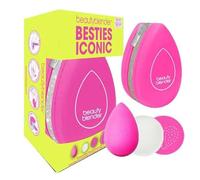 Beautyblender - Besties Iconic : éponge mélangeuse + nettoyant + mat de gommage pour une application précise et un mélange parfait