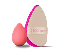 Beautyblender Blush & Set Duo Power Pocket Puff & Cheeky Blusher - Application et mélange précis de poudre, blush & surligneur - Sans latex, végétalien et réutilisable