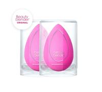 Beautyblender Pink Lot de 2 éponges de maquillage activées par l'eau - Sans latex, sans cruauté envers les animaux, colorants non toxiques - Parfait pour le fond de teint liquide, la poudre, la crème