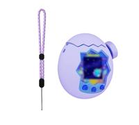 Beautyflier Coque en silicone pour Tamagotchi Paradise jouet interactif animal de compagnie, coque en silicone souple pour machine de jeu virtuelle pour animaux de compagnie avec dragonne, support