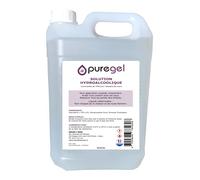 BeautyfulCenter | Puregel | Solution Hydro-Alcoolique Main Bidon de 5 Litres, Lotion désinfectante main - Fabrication Française