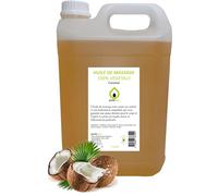BeautyfulCenter | Purespa | Huile de massage végétale parfum Coconut, Jerrycan de 5 Litres, huile exotique sensuelle, aphrodisiaque et relaxante, Livraison Gratuite en France