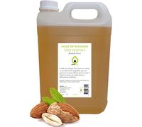 BeautyfulCenter | Purespa | Huile de massage végétale parfumée à l'Amande Douce, 5 Litres, huile douce et sensuelle, Livraison Gratuite en France