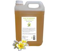 BeautyfulCenter | Purespa | Huile de massage végétale parfumée FLEUR DE MONOÏ, 5 Litres, huile sensuelle et relaxante