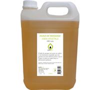BeautyfulCenter | Purespa | Huile de massage végétale parfumée Senteur 1001 Nuits, 5 Litres, huile exotique sensuelle, aphrodisiaque et relaxante, Livraison Gratuite en France