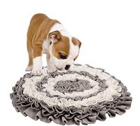 beautyhe Tapis De Fouille Chien Soulager Le Stress Puzzle De Tapis Educateur Chien Alimentation Lente Confortable Tapis De Fouille Chien Lavable Gray White