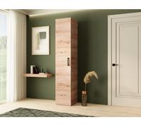 BEAUTYSOFA Petite armoire MARGARET IV 40cm - Armoire pour couloir et antichambre - Couleur : chêne artisanal