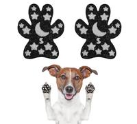 BEAUTYZOO Lot de 24 coussinets antidérapants pour pattes de chien âgés - Autocollants de traction pour trottoirs chauds en bois dur - Protection durable des pattes d'animaux domestiques - Chaussures