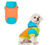 BEAUTYZOO Sweat à Capuche en Polaire pour Chien avec Poche et Trou pour Laisse, vêtements Extensibles pour Chiens de Petite, Moyenne et Grande Taille pour l'automne et l'hiver par Temps Froid, Veste