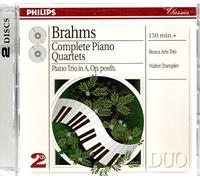Beaux Arts Trio ,Walter Trampler - Brahms: Complete Piano Quartets By Beaux Arts Trio,Walter Trampler (1996-03-11)