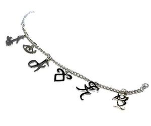 Beaux Bijoux Bracelets charms The Mortal Instruments : La Cité des ténèbres avec coffret en velours
