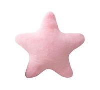 Beaux coussins en peluche en forme d'étoile pour chambre d'enfant Décoration douce Coussin décoratif pour lit et canapé Couleur vive