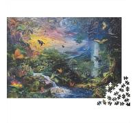 Beaux paysages Casse-tête 1000 Pièces sans Poussière, Puzzles pour Adultes Jeu De Patience pour Une Activité Jour De Pluie, Cadeau De Retraite 52x38cm/1000pcs